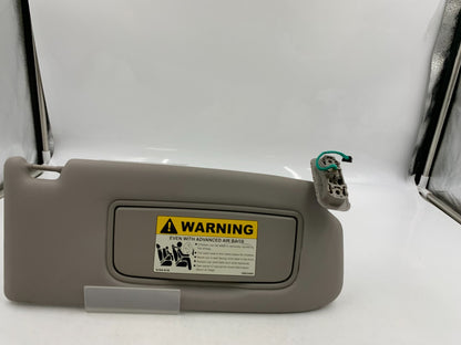2004-2006 Volvo V40 Passenger Sun Visor Gray Illuminated OEM B01B54008