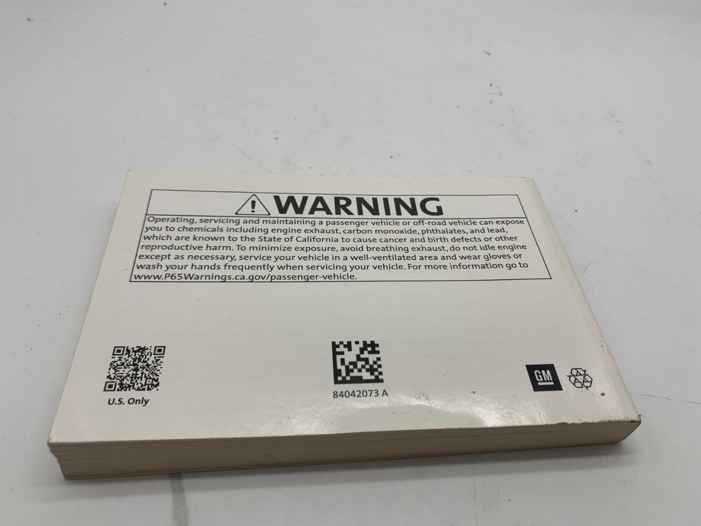 2018 Chevrolet Cruze Owners Manual OEM E03B02031