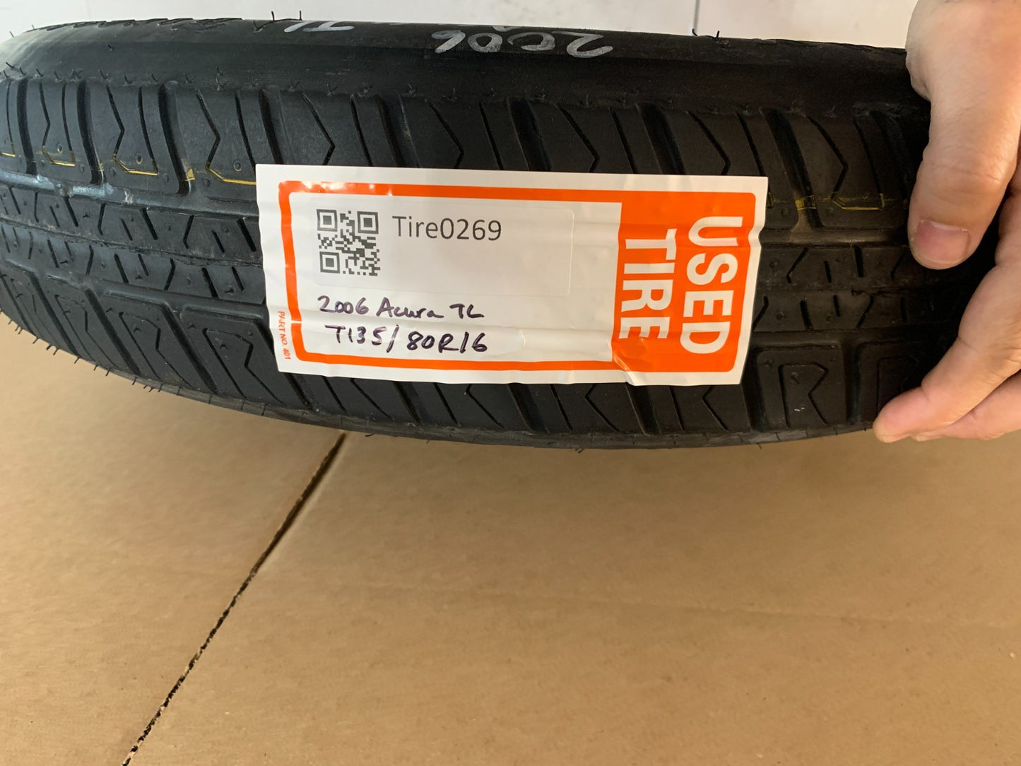 2004-2008 Acura TL 16" Spare Tire Wheel Compact Donut T135/80R16 Spare OEM