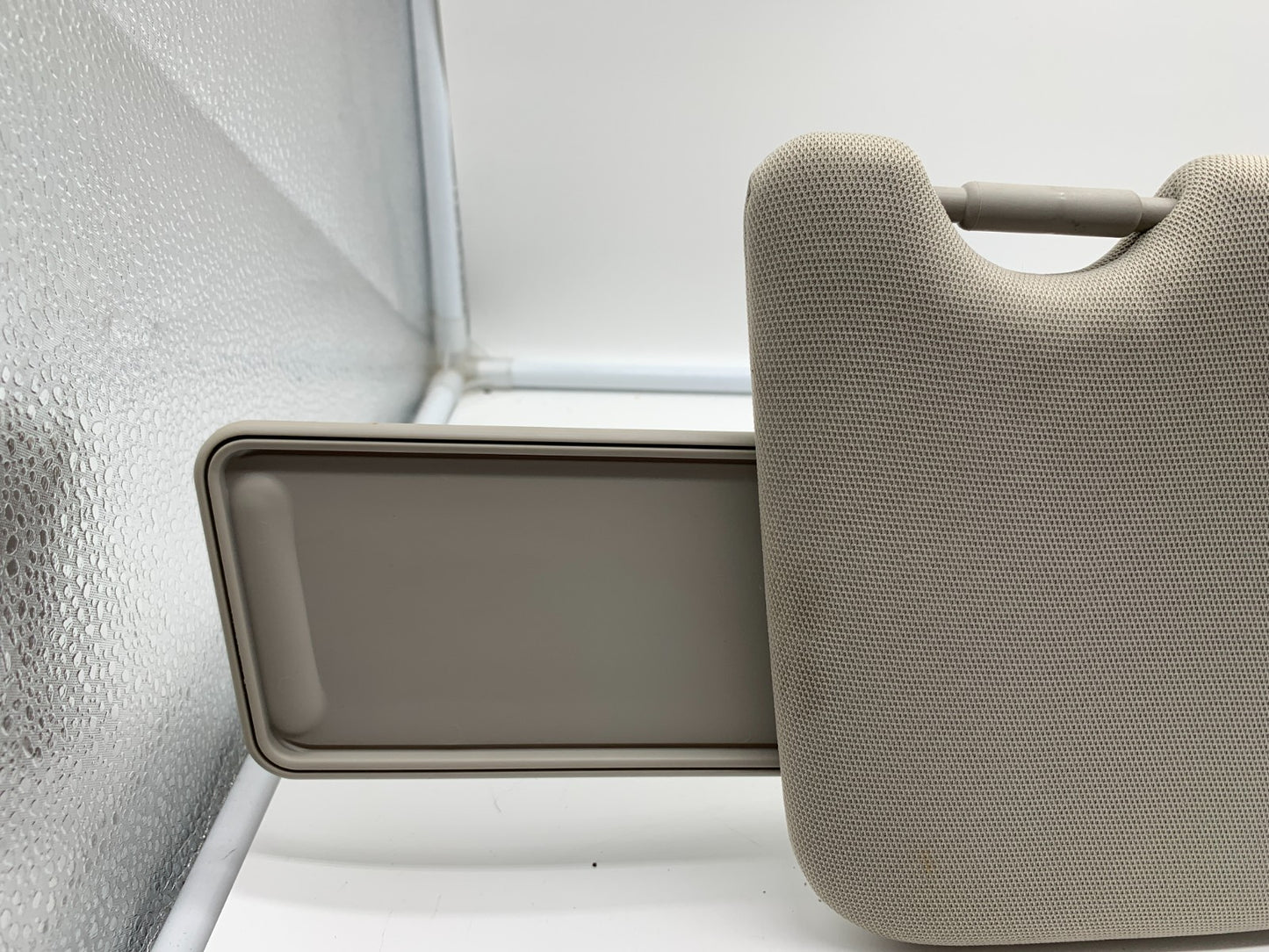 2010-2014 Subaru Legacy Passenger Sun Visor Gray Illuminated OEM C02B26003