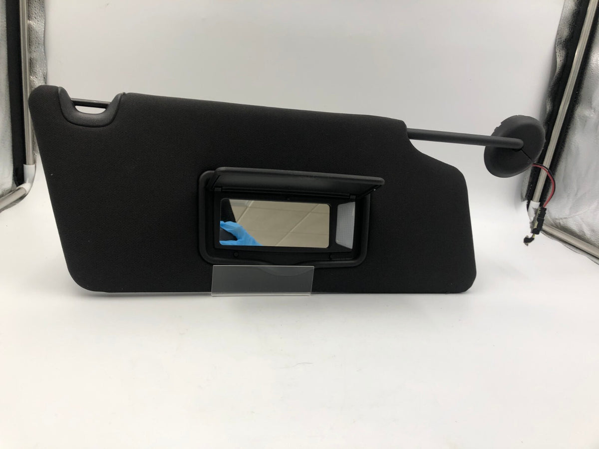 2011-2015 Ford Explorer Passenger Sun Visor Illuminated Black OEM C03B41028