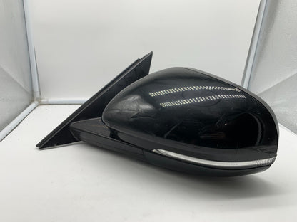 2017-2019 Jaguar XE Driver Side View Power Door Mirror Black BSA OEM B04B24001