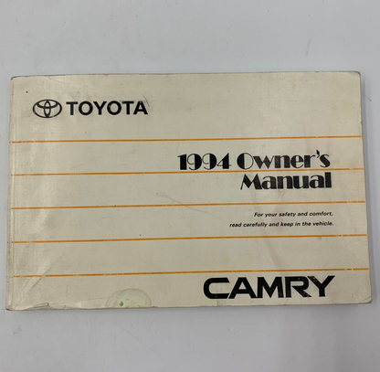 1994 Toyota Camry Owners Manual OEM B01B10005