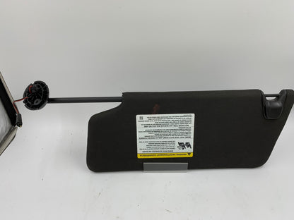 2011-2015 Ford Explorer Passenger Sun Visor Illuminated Black OEM B01B21039