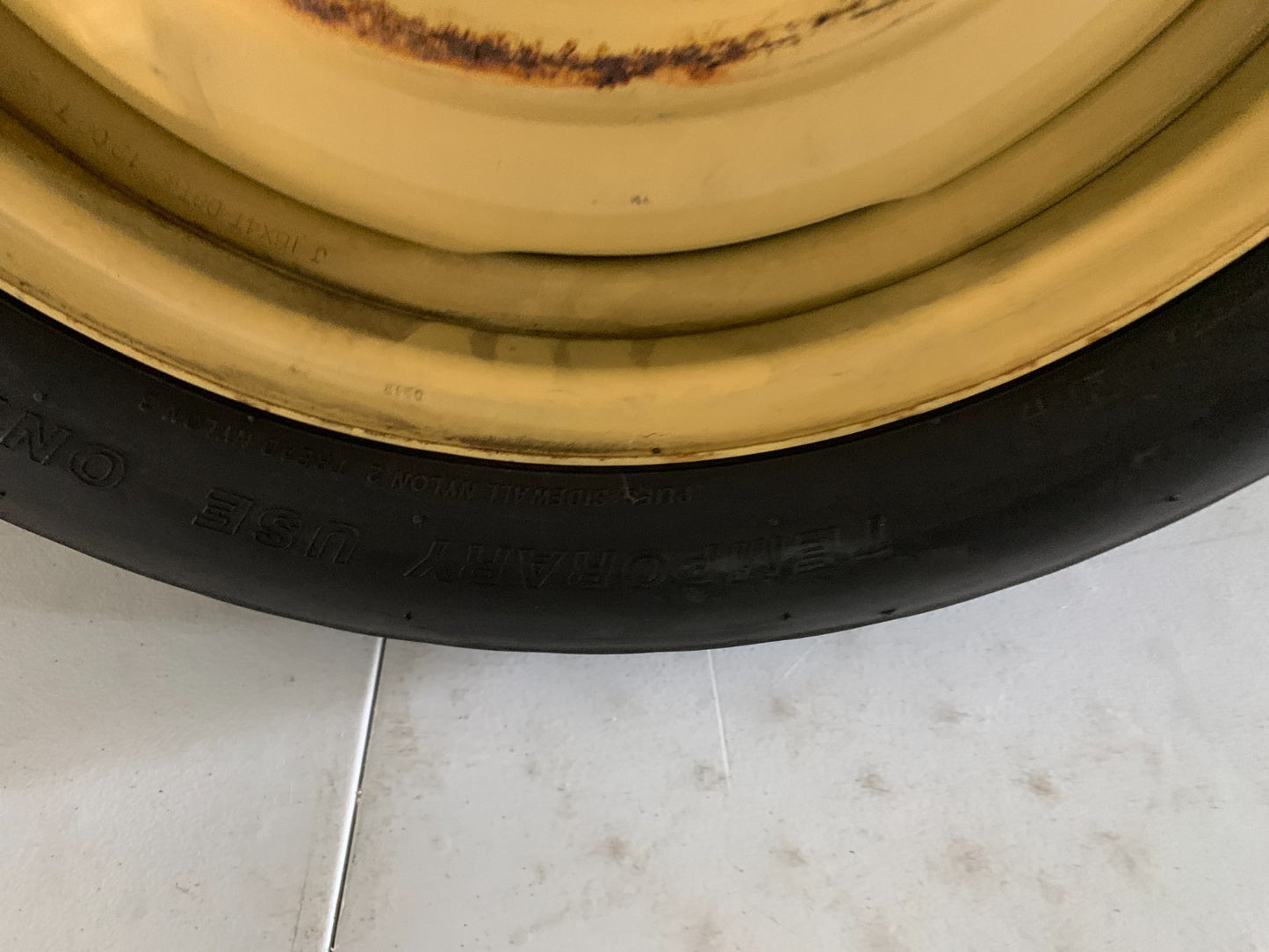 2010-2015 Toyota Prius 16" Spare Tire Compact Donut T135/80D16 OEM