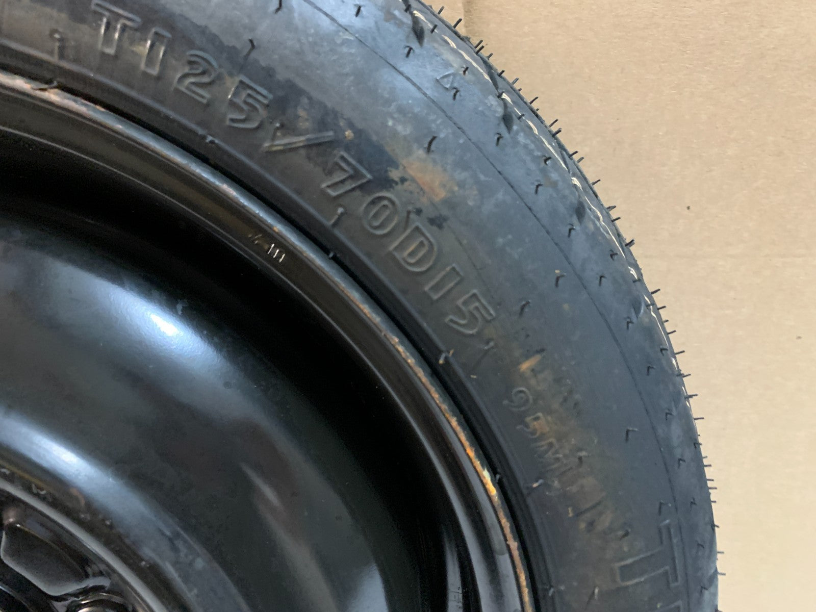 2010-2015 Honda Civic 15" Spare Tire Compact Donut OEM T125/70D15 Wheel