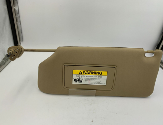2006-2010 Honda Odyssey Driver Sun Visor Tan Illuminated OEM C02B46027