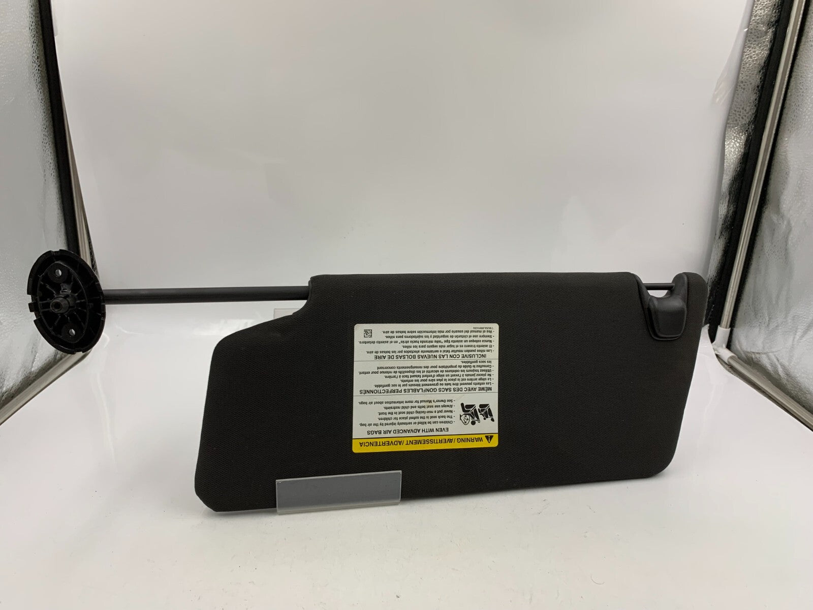 2011-2015 Ford Explorer Passenger Sun Visor Black OEM B01B01008