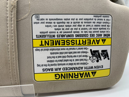 2010-2014 Subaru Legacy Driver Sun Visor Gray Illuminated OEM B04B36009