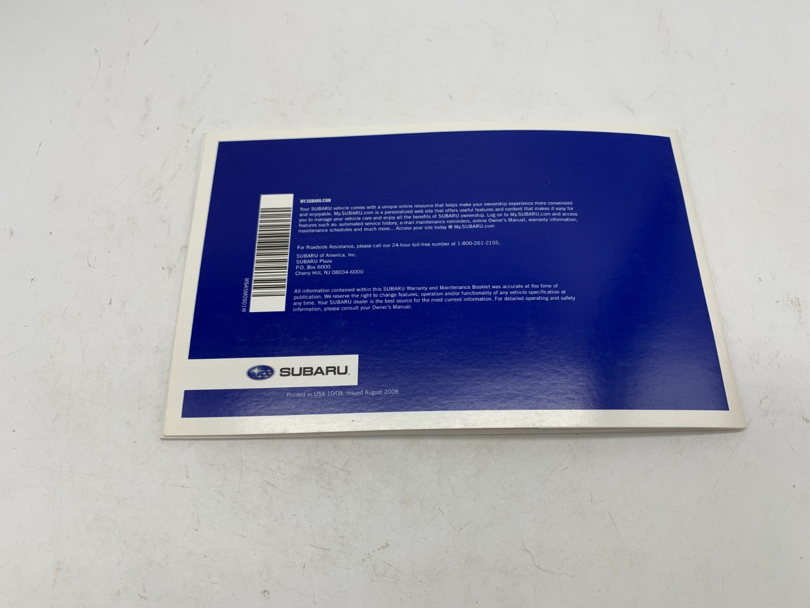 2009 Subaru Legacy Owners Manual Set OEM