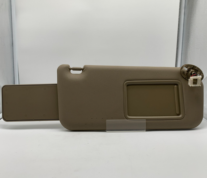 2010-2014 Toyota Rav4 Passenger Sun Visor Brown Illuminated OEM A02B38005