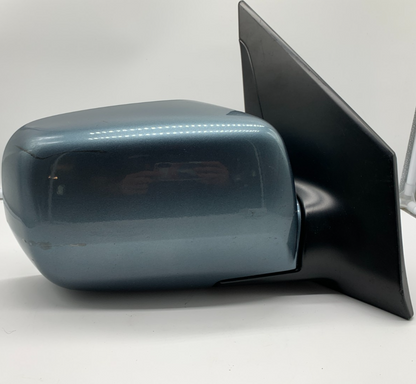 2003-2008 Honda Pilot Passenger Side View Power Door Mirror Blue OEM D03B55001