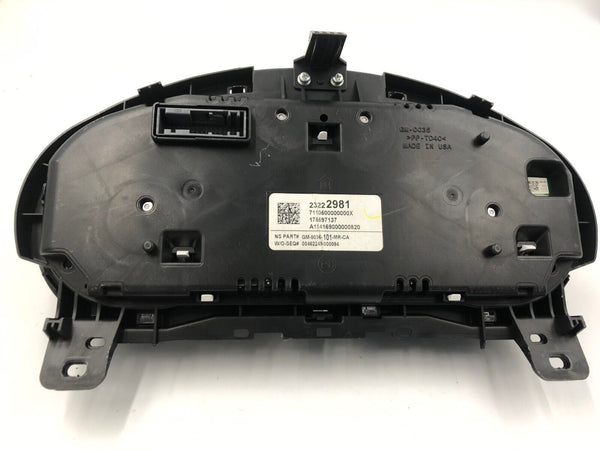 2015 Buick Regal Speedometer Instrument Cluster 12231 Miles OEM D01B53018