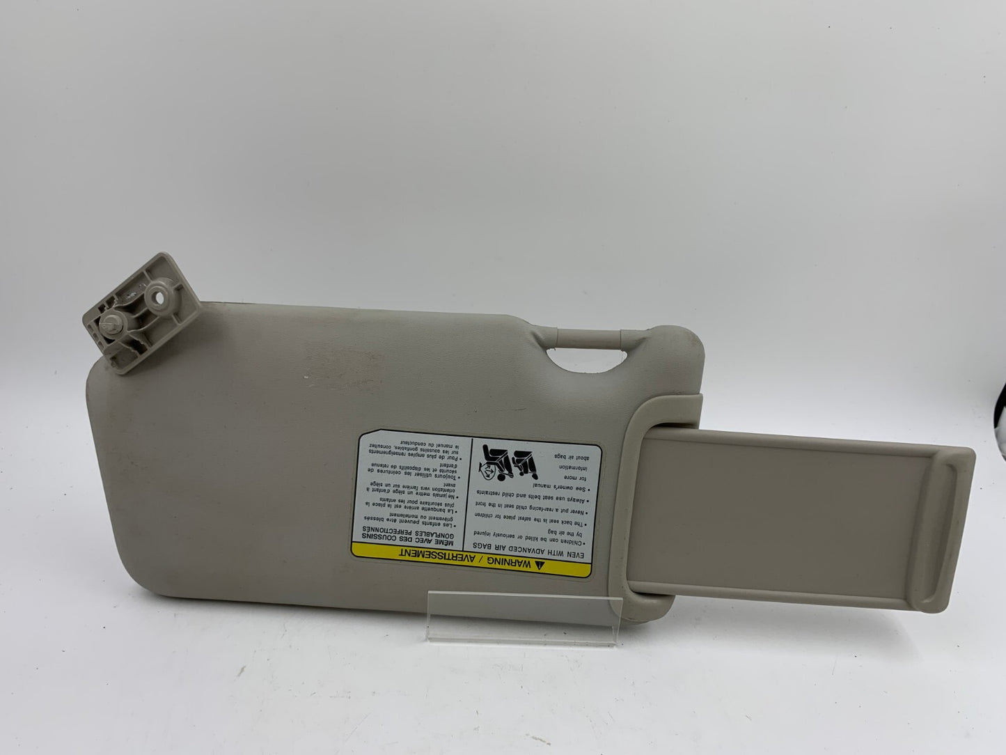 2013-2015 Nissan Versa Sedan Passenger Sun Visor Sunvisor Gray OEM D02B69006