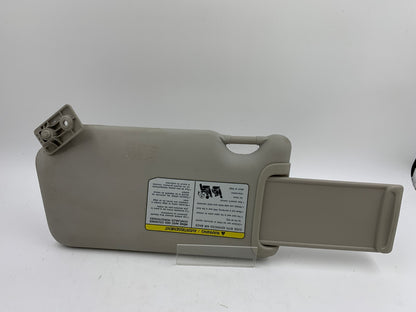 2013-2015 Nissan Versa Sedan Passenger Sun Visor Sunvisor Gray OEM D02B69006