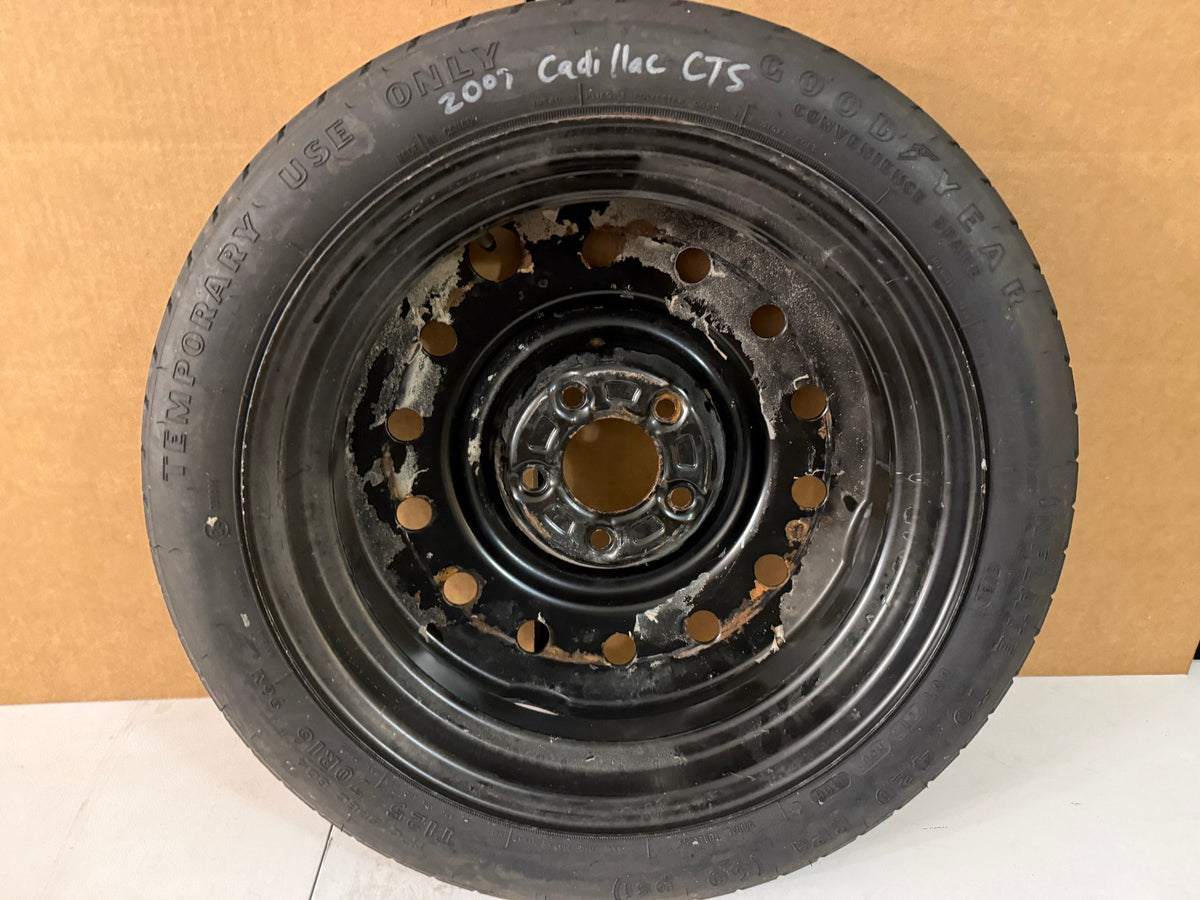 2003-2007 Cadillac CTS Spare Tire 16" Compact Donut T125/70R16
