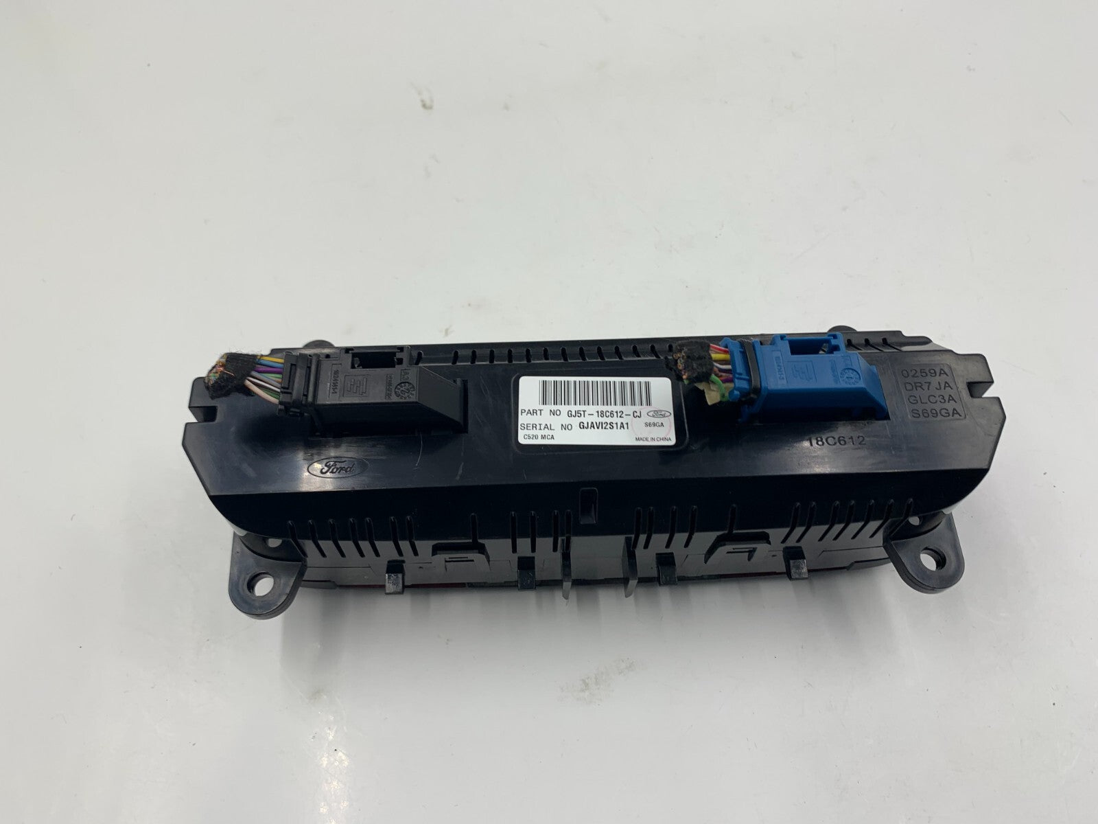 2018-2019 Ford Escape AC Heater Climate Control Unit OEM C04B56023