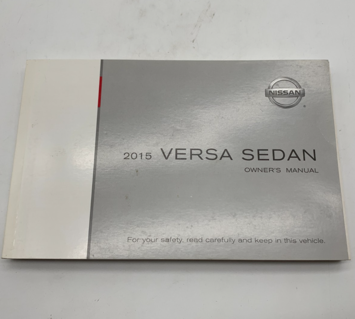 2015 Nissan Versa Sedan Owners Manual OEM E04B29066