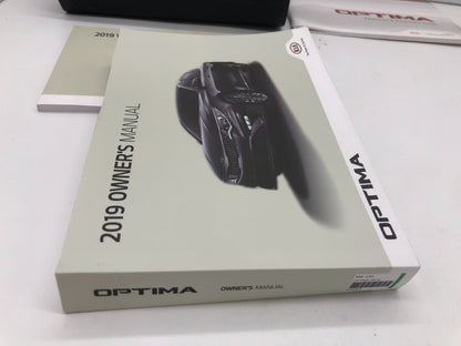 2019 Kia Optima Owners Manual Set with Case OEM A02B29004