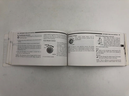 2005 Dodge Durango Owners Manual OEM E03B57007