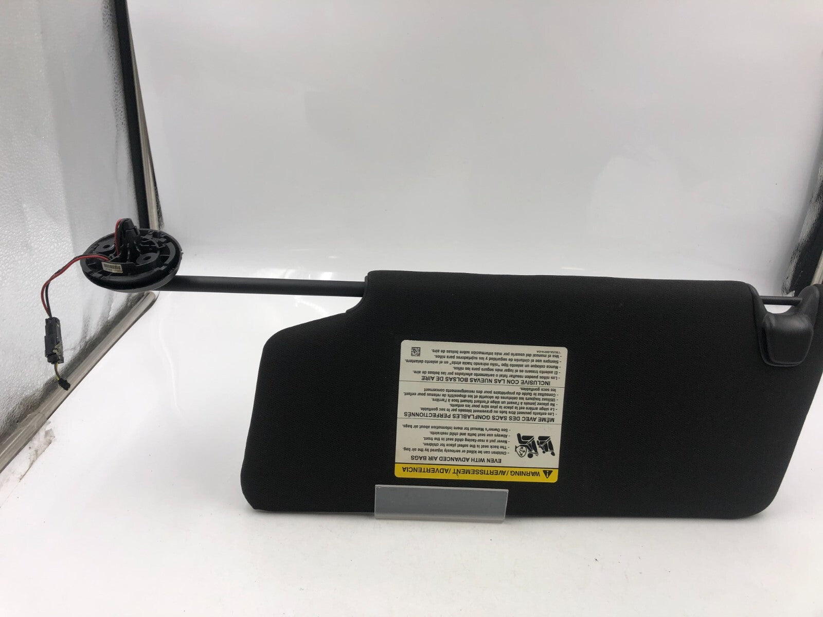 2011-2015 Ford Explorer Passenger Sun Visor Sunvisor Black Illuminated A01B23009