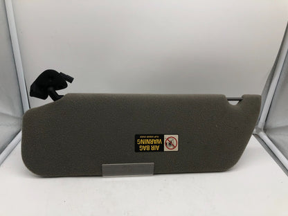 2000 Ford Explorer Passenger Sun Visor Gray Illumination OEM C02B51008
