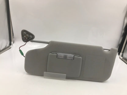 2005-2007 Ford Freestyle Driver Sun Visor Gray Illuminated D01B52082
