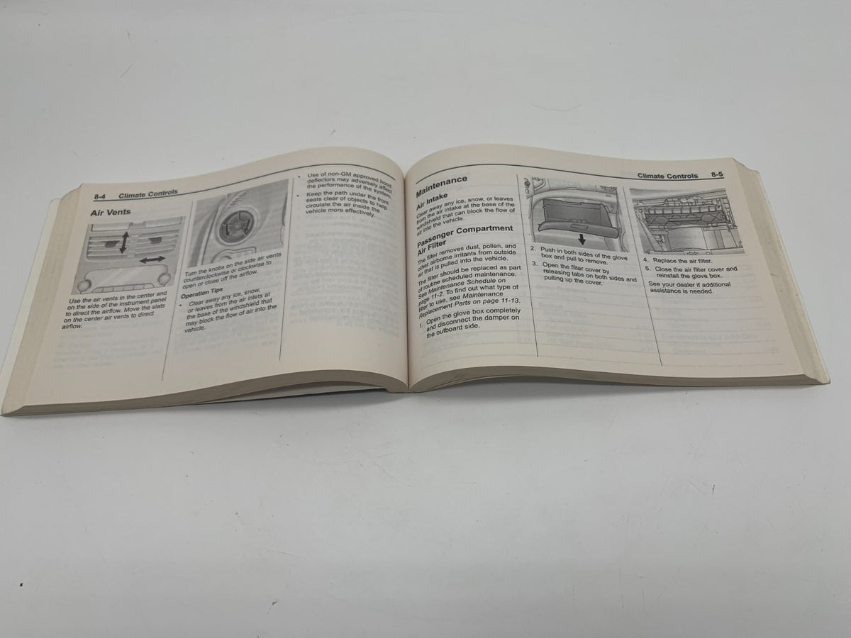2015 Chevrolet Trax Owners Manual OEM A02B41012