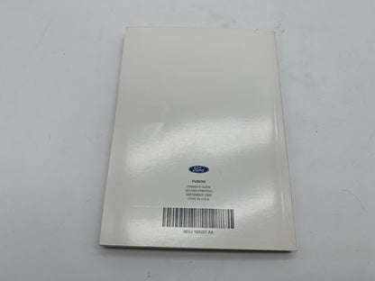2009 Ford Fusion Owners Manual Set with Case OEM C04B36023