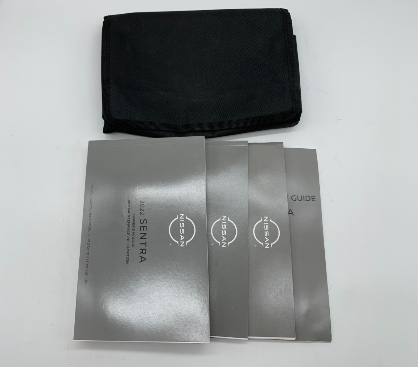 2022 Nissan Sentra Owners Manual Set with Case OEM