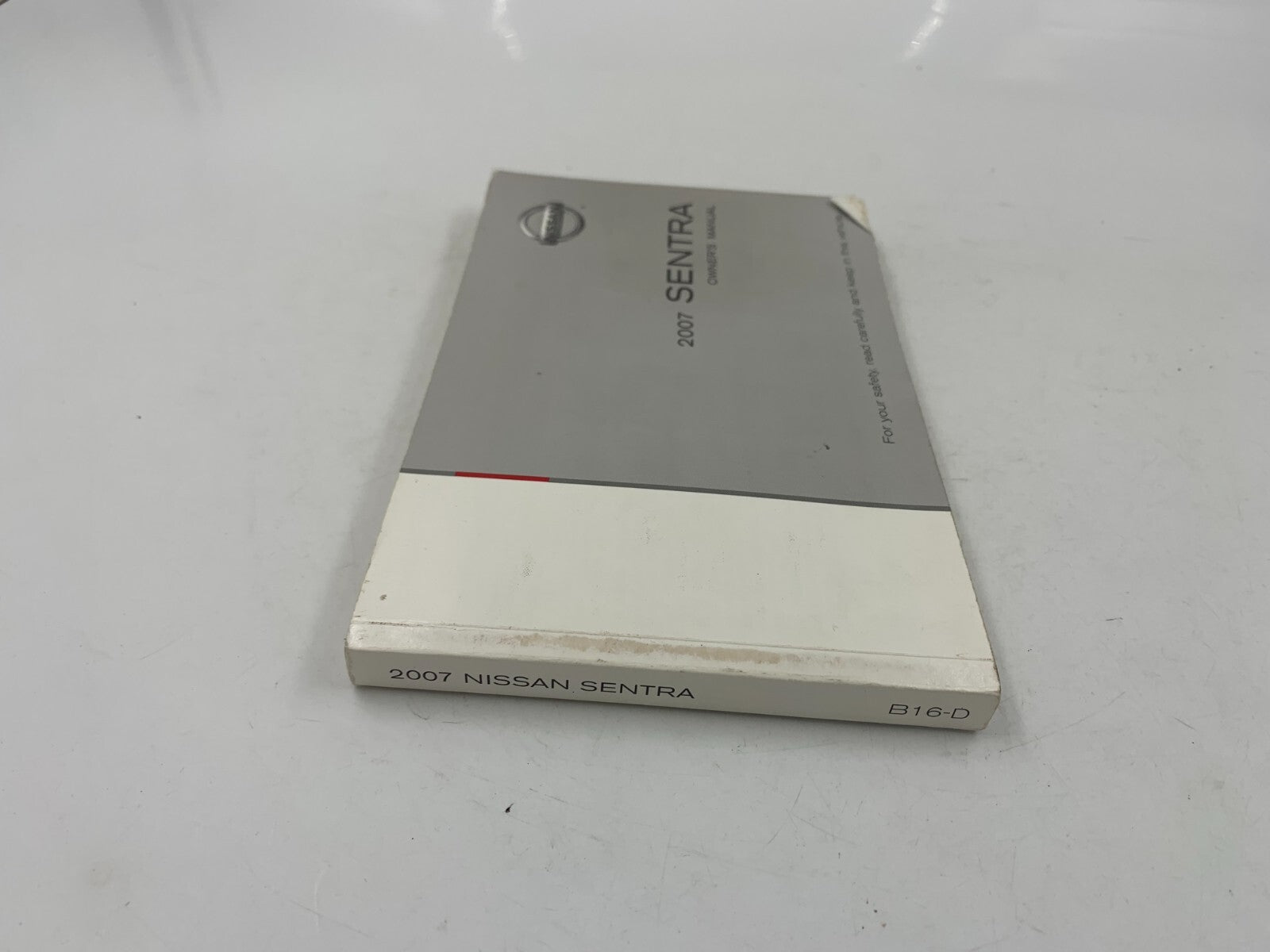 2007 Nissan Sentra Owners Manual OEM C03B26023