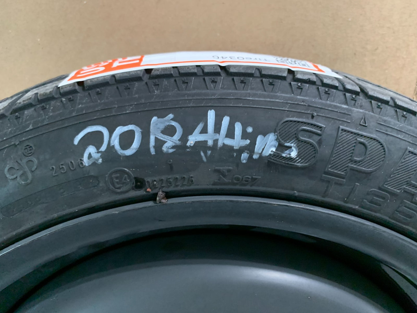 2002-2025 Nissan Altima 16" Spare Tire Wheel Compact Donut T135/70D16