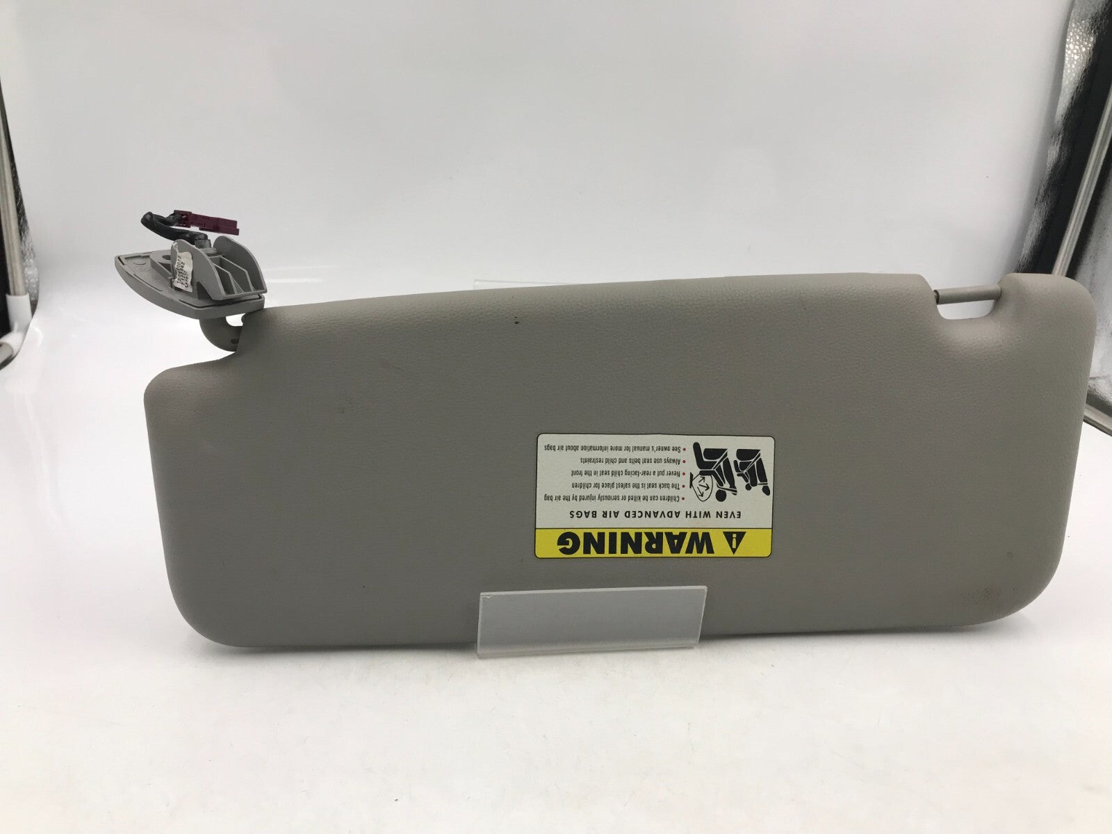 2006-2009 BMW 528i Passenger Sun Visor Gray Illuminated OEM D04B32083