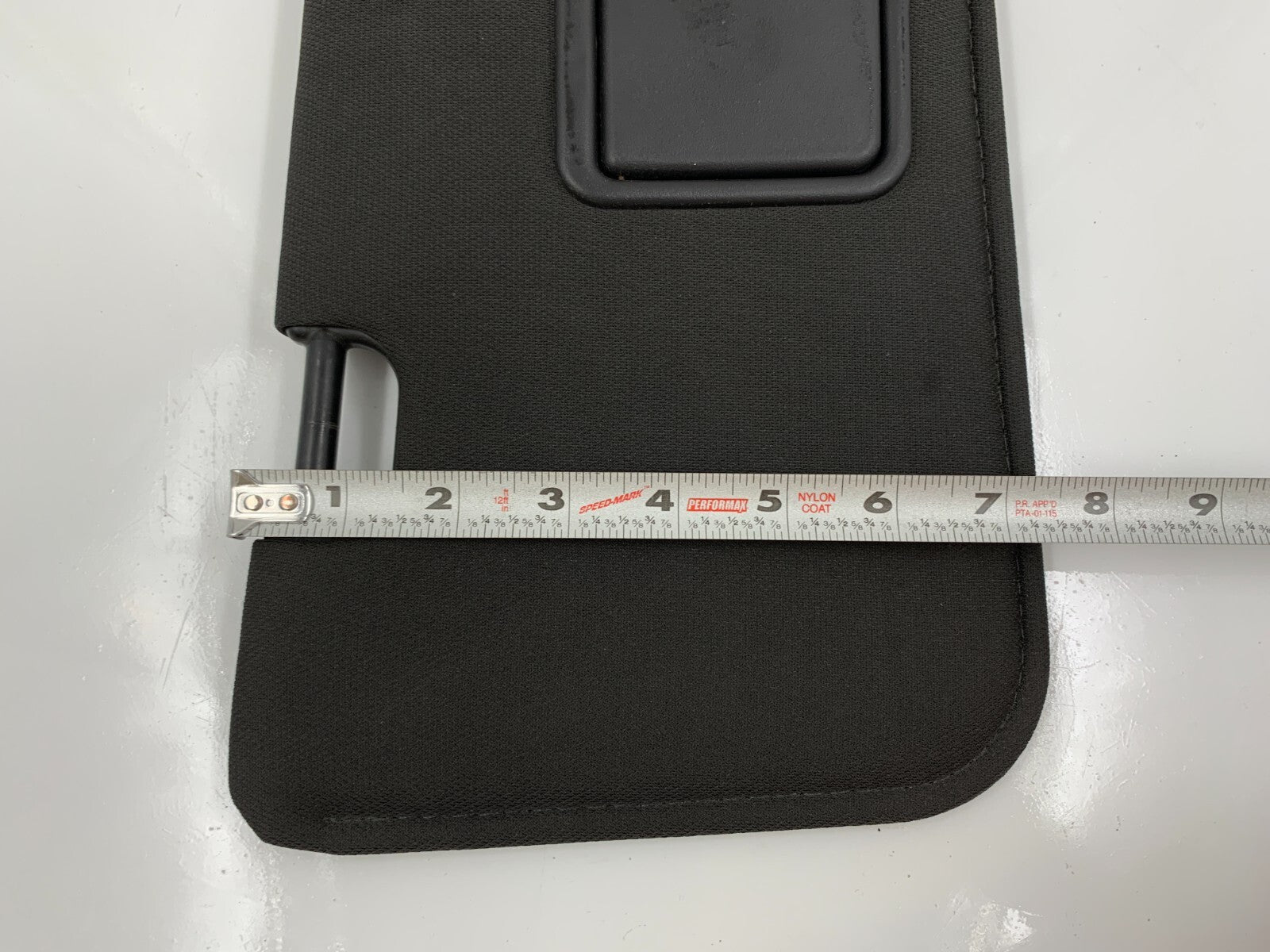 2008-2009 Ford Escape Passenger Sun Visor Sunvisor Black Illumination C03B09083