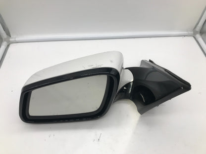 2009-2012 BMW 750i Driver Side View Power Door Mirror White OEM B01B37028
