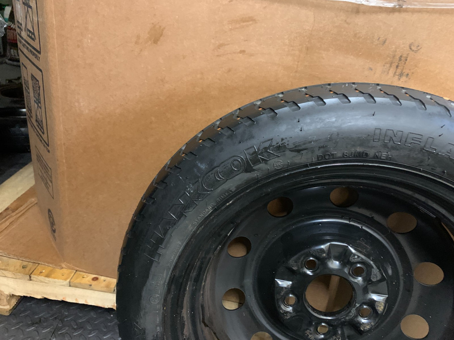 2015-2025 Hyundai Elantra 16" Spare Tire Compact Donut T125/80D16 97M Hankook