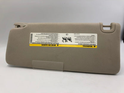 2015 Chrysler 200 Passenger Sun Visor Illuminated Cream OEM D02B09035