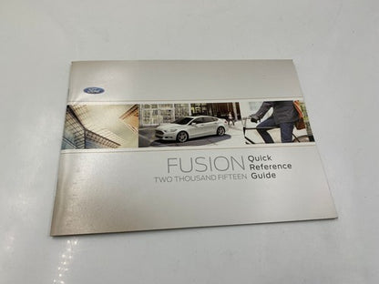 2015 Ford Fusion Owners Manual Spanish Edition OEM R01B11002
