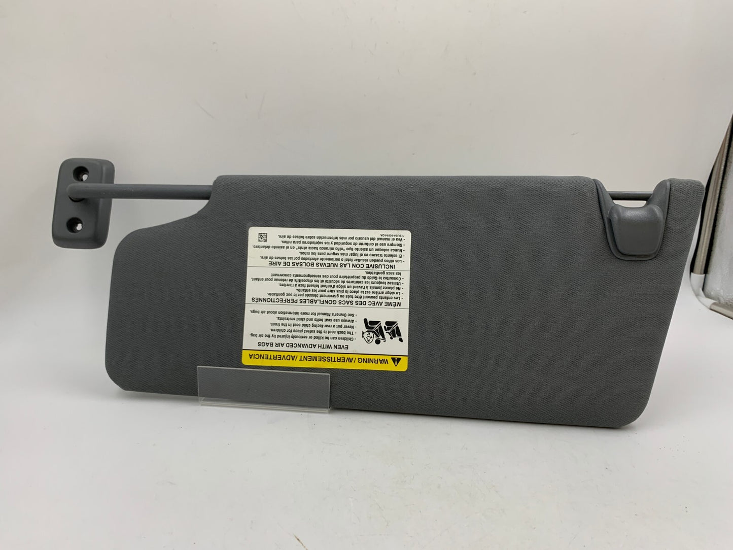 2011-2014 Ford F-150 Passenger Sun Visor Gray OEM A01B21005