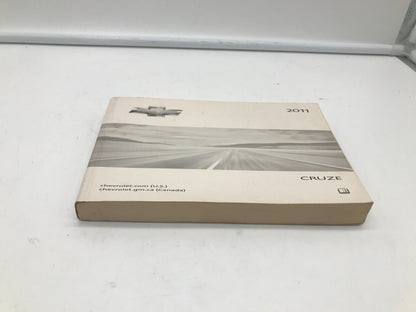 2011 Chevrolet Cruze Owners Manual OEM C02B45033