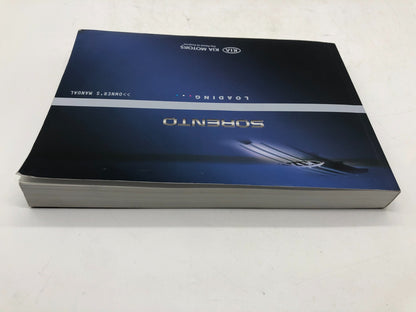 2010 Kia Sorento Owners Manual with Case OEM E03B20005