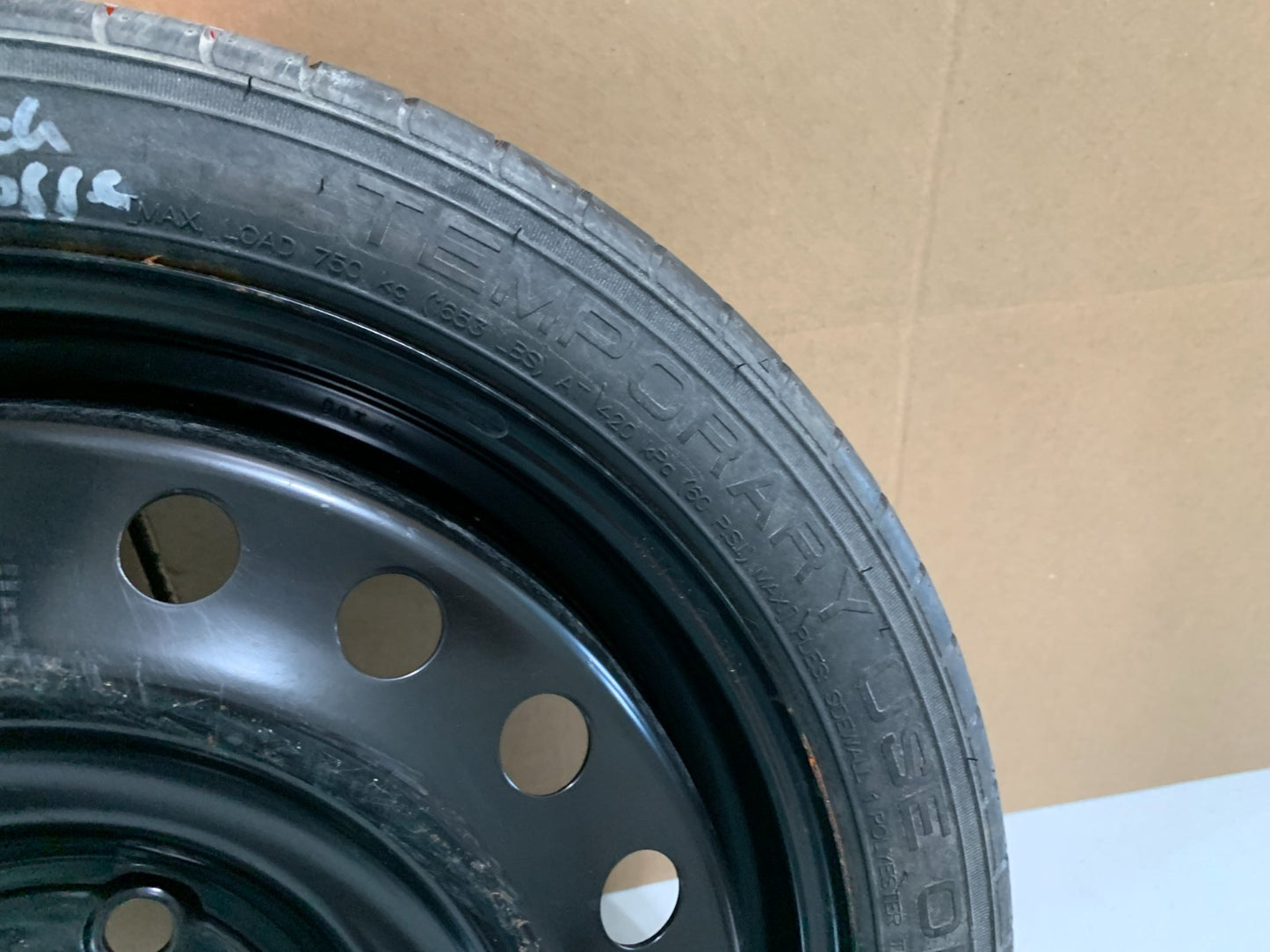 2010-2016 Buick Lacrosse 17" Spare Tire Compact Donut T125 70R17 OEM