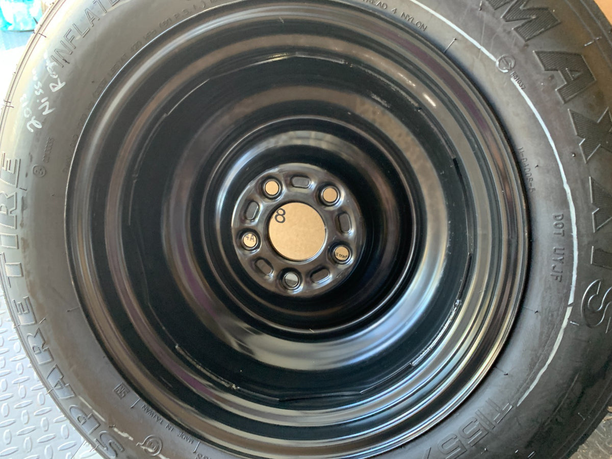 2010-2020 Nissan Rogue 16" Spare Tire Wheel Compact Donut T155/90D16 Maxxis