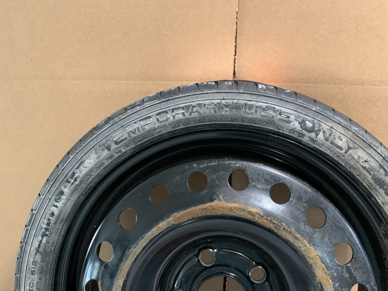2010-2016 Buick Lacrosse 17" Spare Tire Compact Donut T125/70R17 OEMa