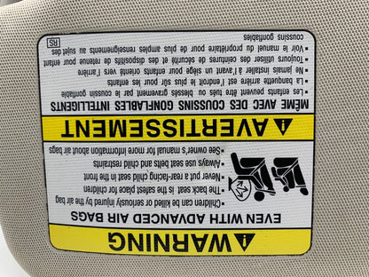 2010-2014 Subaru Legacy Passenger Sun Visor Illuminated OEM Gray