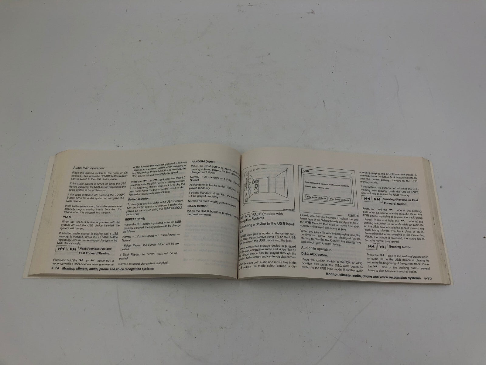 2012 Nissan Altima Owners Manual OEM D02B65009