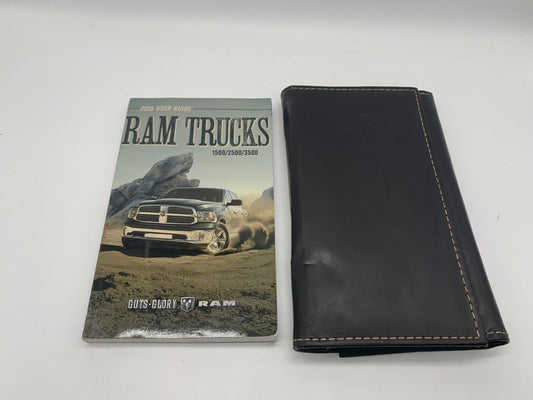 2015 Ram 1500 2500 3500 Owners Manual Set with Case OEM C01B27008