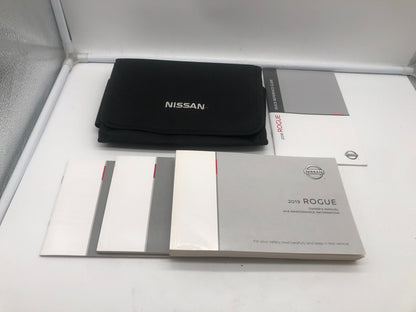 2019 Nissan Rogue Owners Manual Set with Case OEM A02B08022