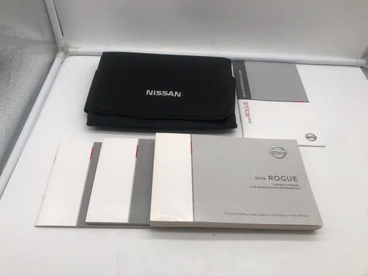 2019 Nissan Rogue Owners Manual Set with Case OEM A02B08022