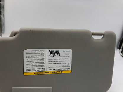 2011-2013 Nissan Juke Passenger Sun Visor Gray OEM C03B40048